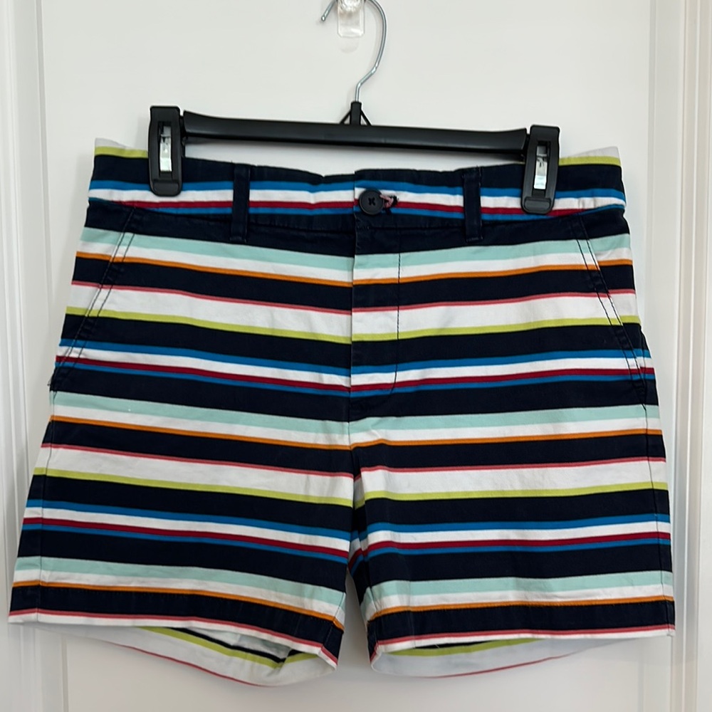 Colorful Striped Shorts